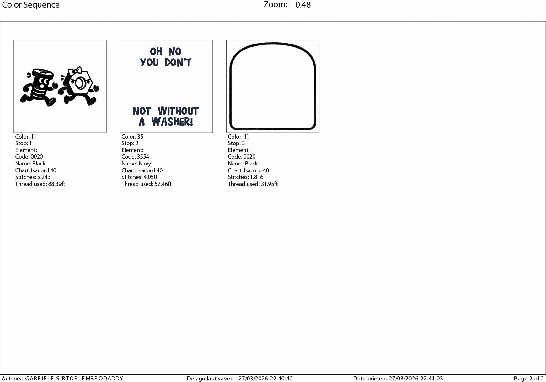 Machine Embroidery files, Not Without a Washer, Funny Adult Humor, PES, dst, hus & more