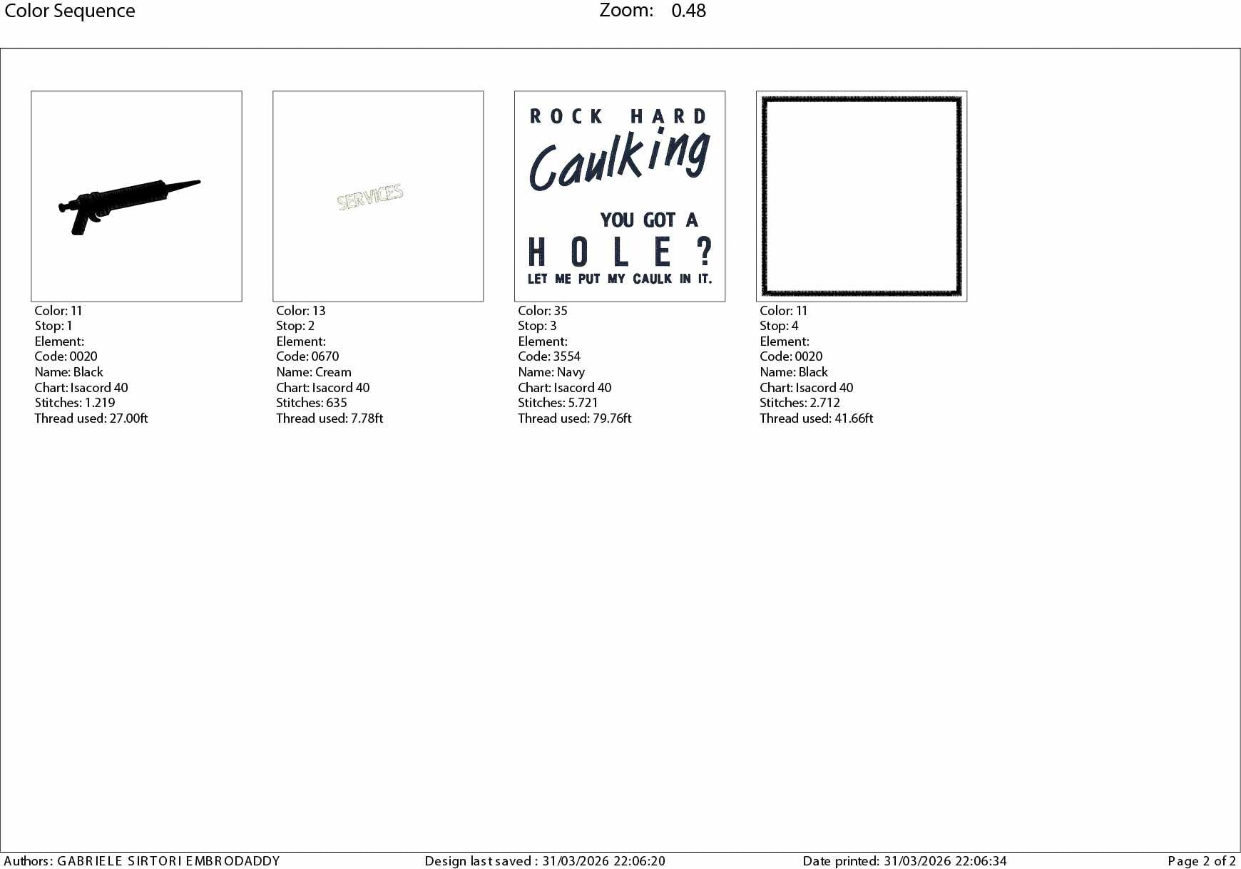 Machine Embroidery files, Rock Hard Caulking Services, Funny Adult Humor, PES, dst, hus & more