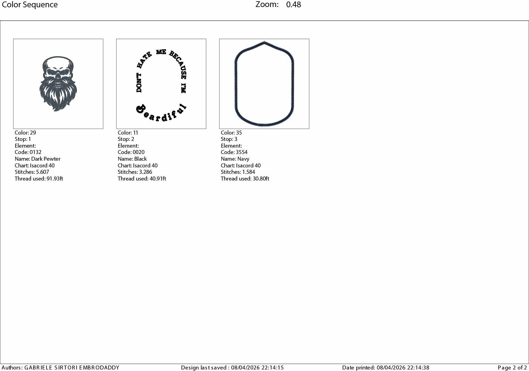 Machine Embroidery files, don't hate me because I'm beardiful, DST PES, xxx hus & more