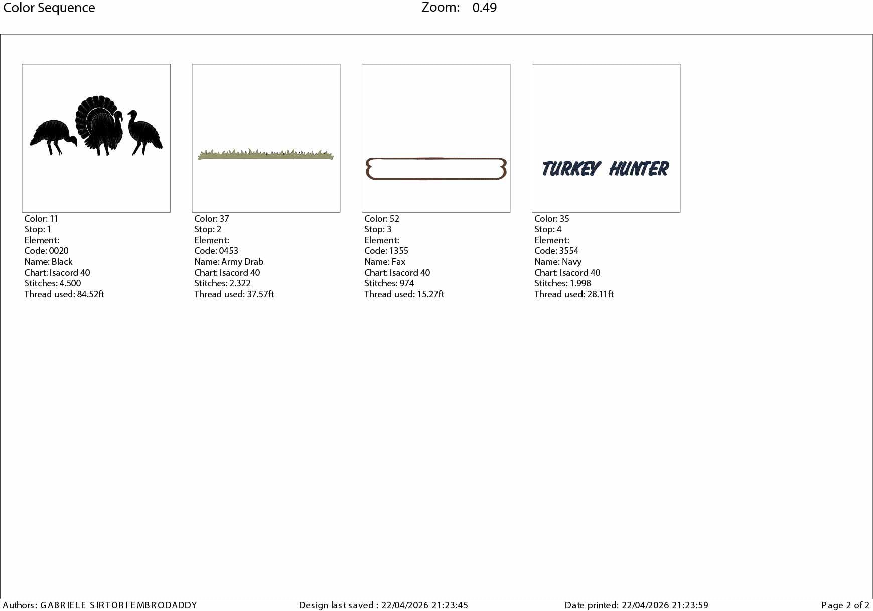 Machine Embroidery files, Turkey hunter, PES, DST, xxx, hus and more