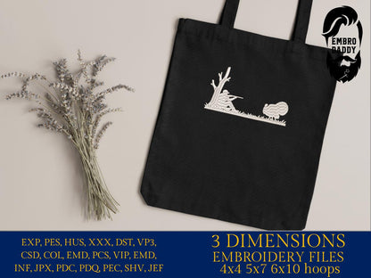 Machine Embroidery files, Turkey hunter, PES, DST, xxx, hus and more