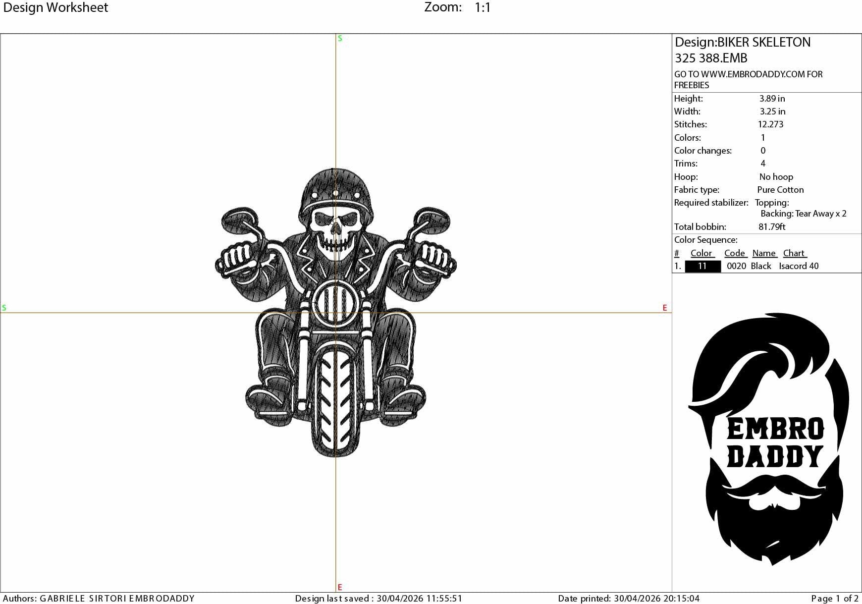 Machine Embroidery files, biker skeleton, motorbike, biker, PES, xxx, hus & more