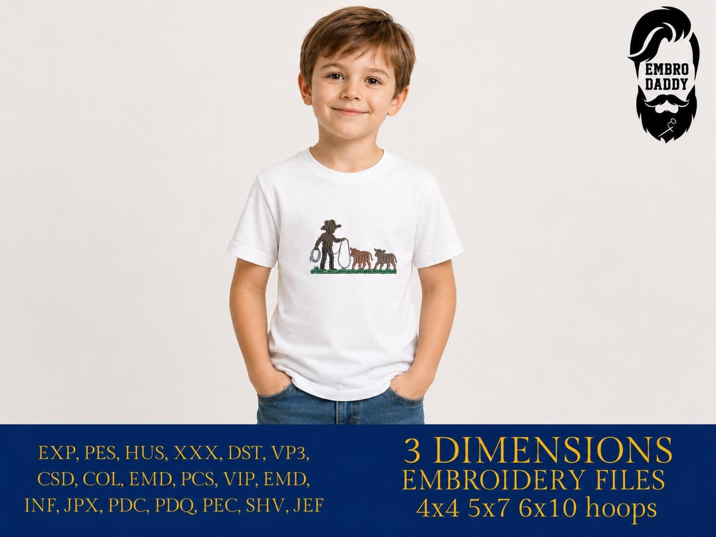 Machine Embroidery files, rider, Western, cowboy kneeling cross, Cowboy Life, Country, PES, DST, xxx, hus & more