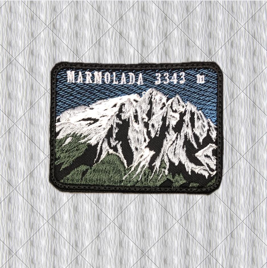 Marmolada 3343 m Embroidered Patch