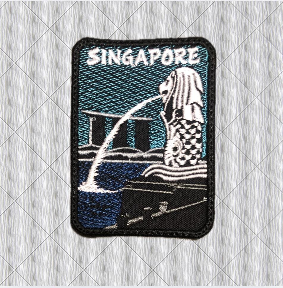 Kumano Kodo Embroidered Patch, Japan Hiking Trail Badge, Nachi Falls Pagoda Travel Patch, Japanese Pilgrimage Souvenir