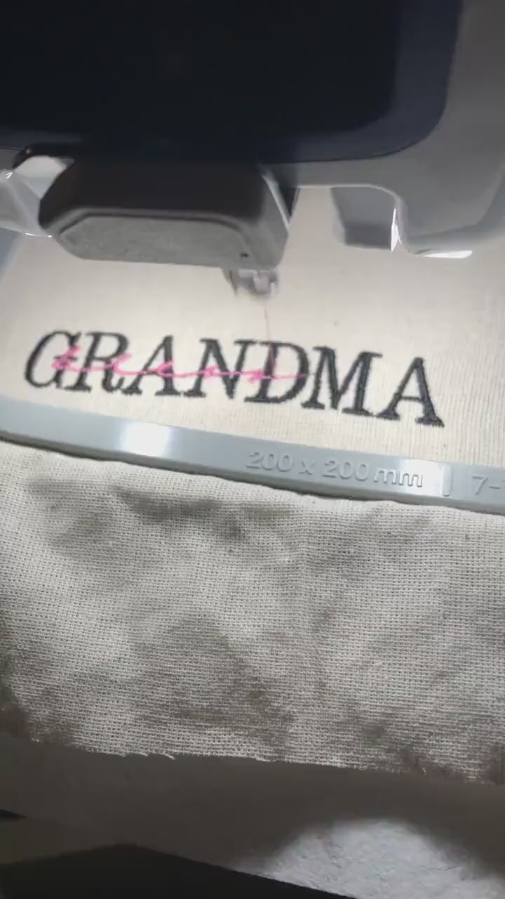 Machine Embroidery files, blessed grandma, PES, xxx, hus & more