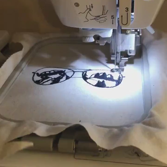 Machine Embroidery files,  Sunglass off road vehicle embroidery files, Gift Idea, PES, xxx, hus & more