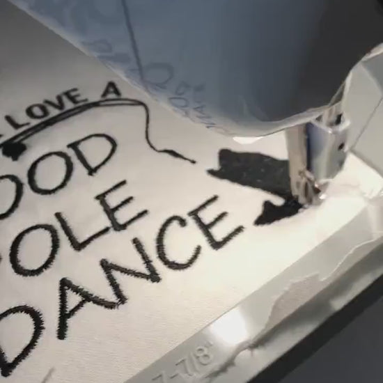 Machine Embroidery files, gotta love a good pole dance, PES, DST, hus & more
