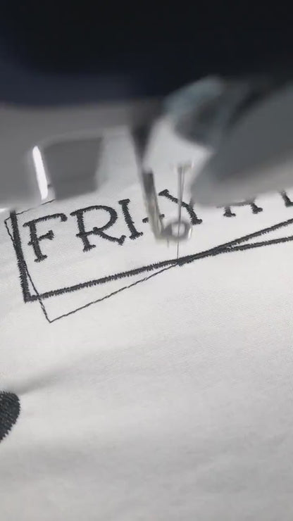 Machine Embroidery files, happy fri-yay, DST, PES, xxx, hus & more