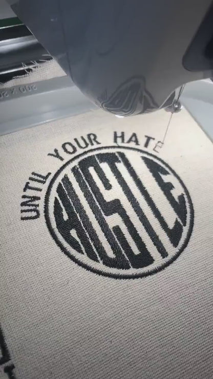 Machine Embroidery files, Hustle Until Your Haters Ask If You're Hiring, PES, xxx, hus & more