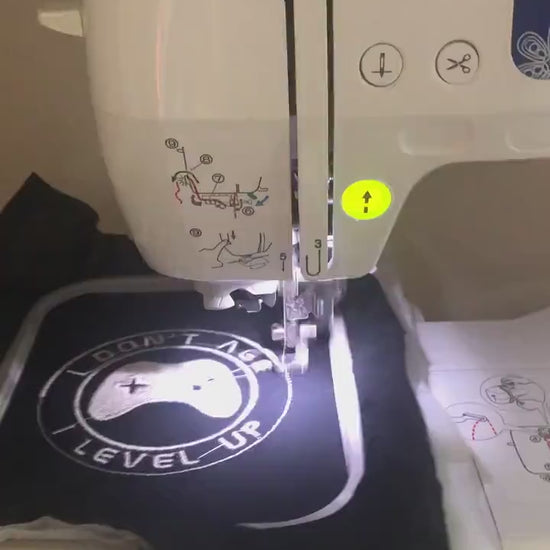 Machine Embroidery files, I don't age I level up, dst PES, xxx, hus & more